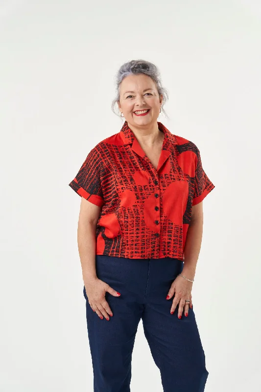 Sew Over It Libby Shirt-- Elegant Classic Vintage