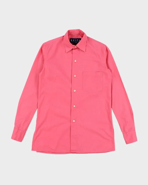 Vintage Ralph Lauren Shirt - S-- Thin T-Shirt Open Front Quick Dry