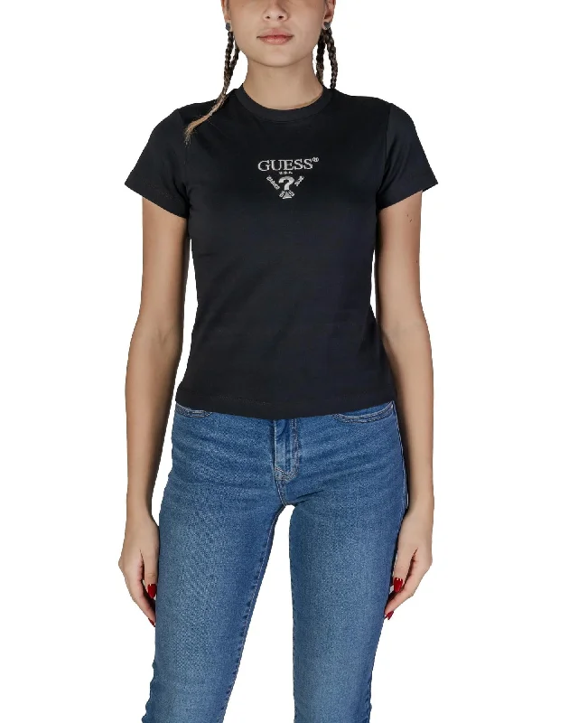 Guess Active Short Sleeve Round Neck T-Shirt-- Front Pockets Side Pockets Patch Pockets Guess Active Short Sleeve Round Neck T-Shirt-- Front Pockets Side Pockets Patch Pockets