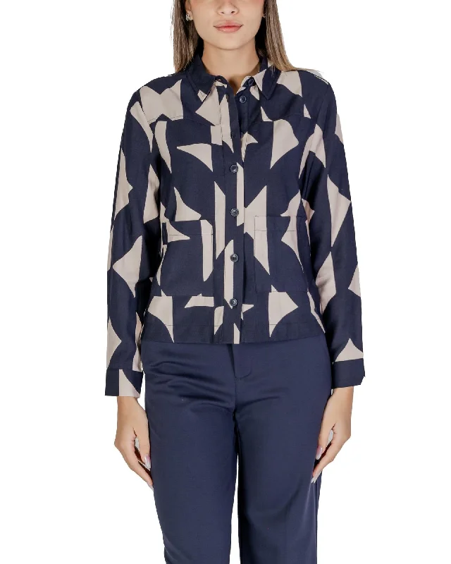 Street One Womens Geometric Print Long Sleeve Button Up Shirt-- Chenille Fabric Brocade Fabric Lace Fabric Street One Womens Geometric Print Long Sleeve Button Up Shirt-- Chenille Fabric Brocade Fabric Lace Fabric
