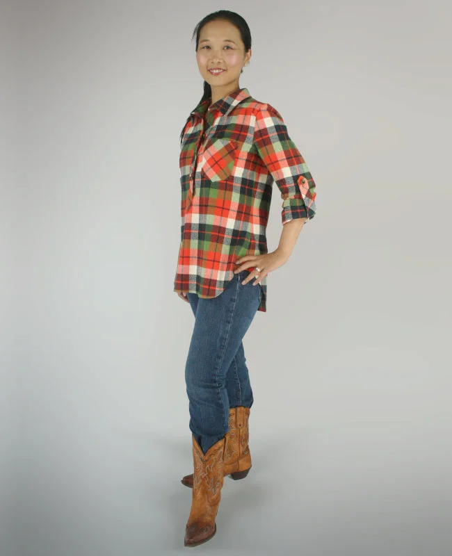 Itch to Stitch Mila Shirt-- Fashionable Trendy Casual