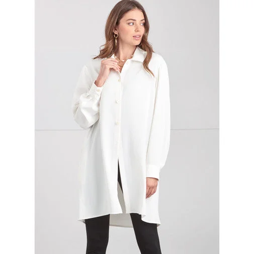 Simplicity Shirts S9707-- Hooded Caped Shawl Collar