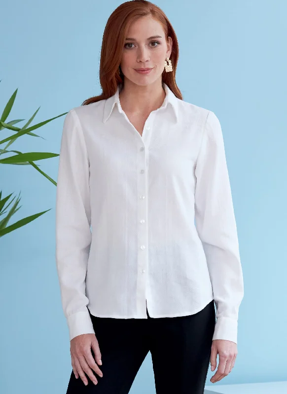 Butterick Shirt B6747-- Knit Fabric Woven Fabric Fleece Fabric