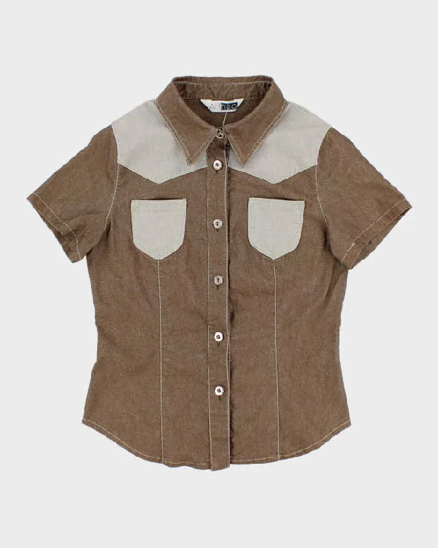 Vintage Athea Western Shirt - XS-- Fashionable Trendy Casual
