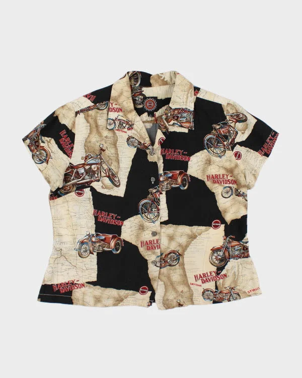 Harley Davidson Women's Shirt - L-- Casual Formal Business