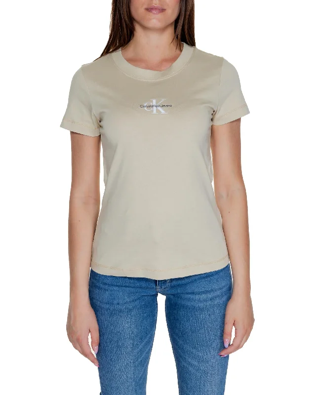 Calvin Klein Jeans Classic TShirt for Women-- Zippered Front Buttoned Front Snap Front Calvin Klein Jeans Classic TShirt for Women-- Zippered Front Buttoned Front Snap Front