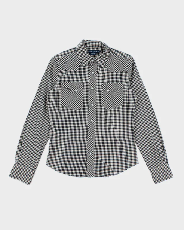 Vintage Ralph Lauren Checked Shirt - S-- Solid Print Embellished