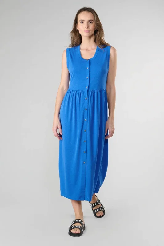 LT Viola Clem Blue Long Dress Tunics Stylish elegant
