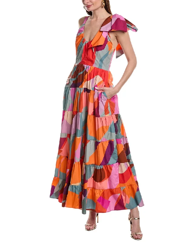Hutch Alessa Maxi Dress Tunics Mesh breathable