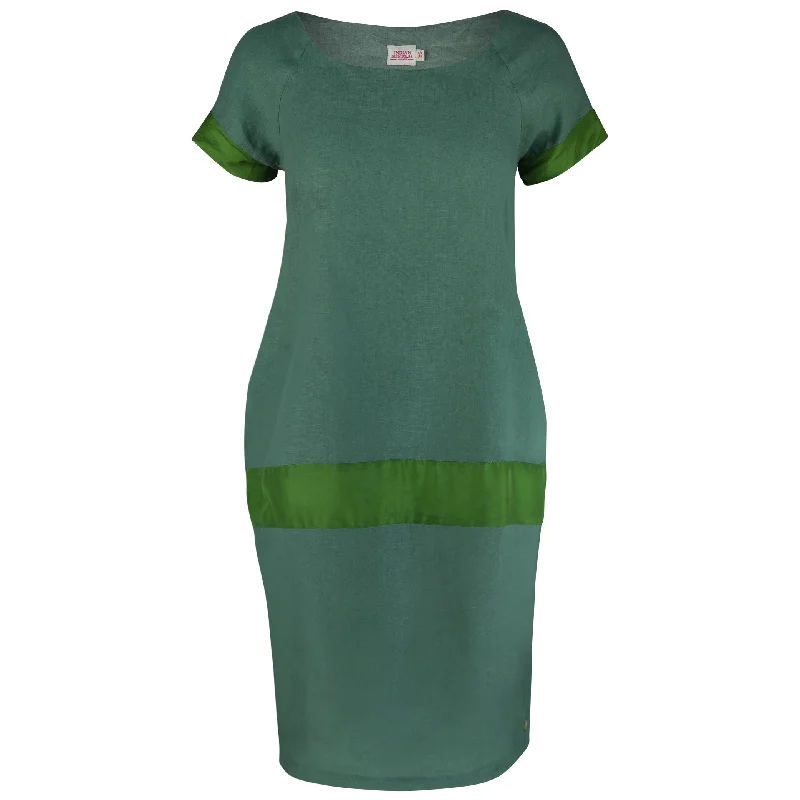 Poppy Cocoon Midi Dress Apple Tunics Travel practical