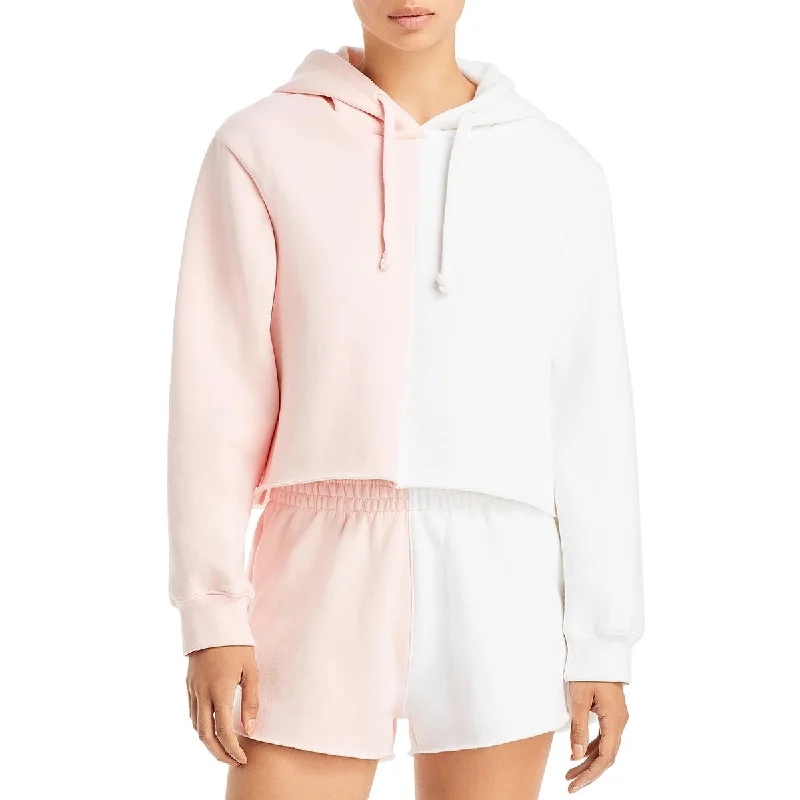 Vintage Havana Womens Colorblock Comfy Hoodie Hoodie with Zipper Versatile Modern