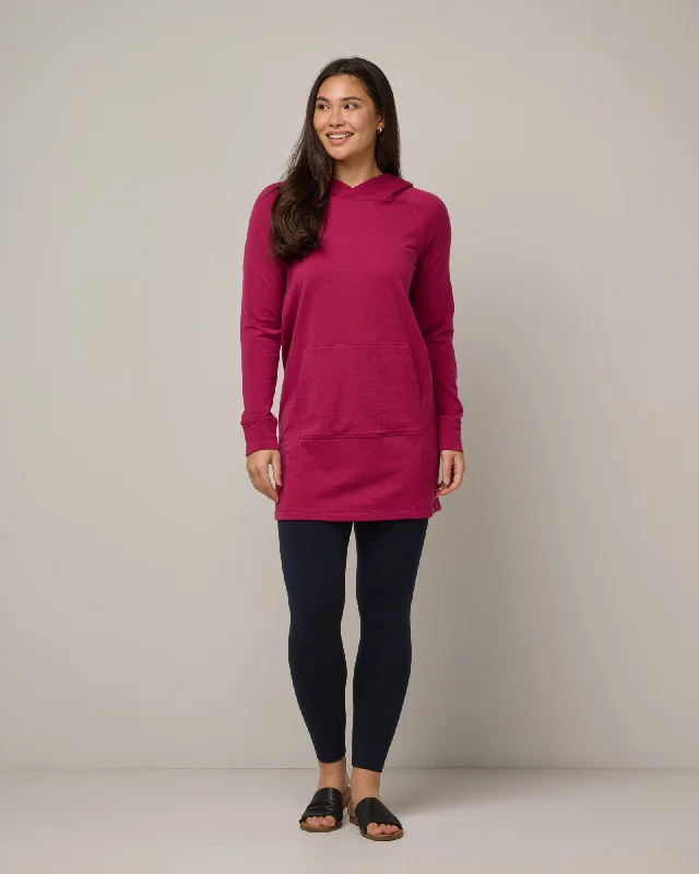 Everett Hoodie Tunic Hoodie with Earth Tones Natural Calm