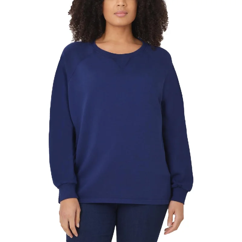 Live Unlimited London Womens Crewneck Long Sleeve Sweatshirt Hoodie with Raglan Sleeves Sporty Comfortable Live Unlimited London Womens Crewneck Long Sleeve Sweatshirt Hoodie with Raglan Sleeves Sporty Comfortable