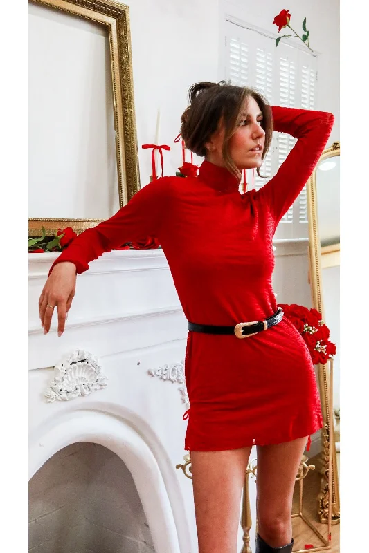 Reya Mini Dress Trendy Cut-Out Mini Dress