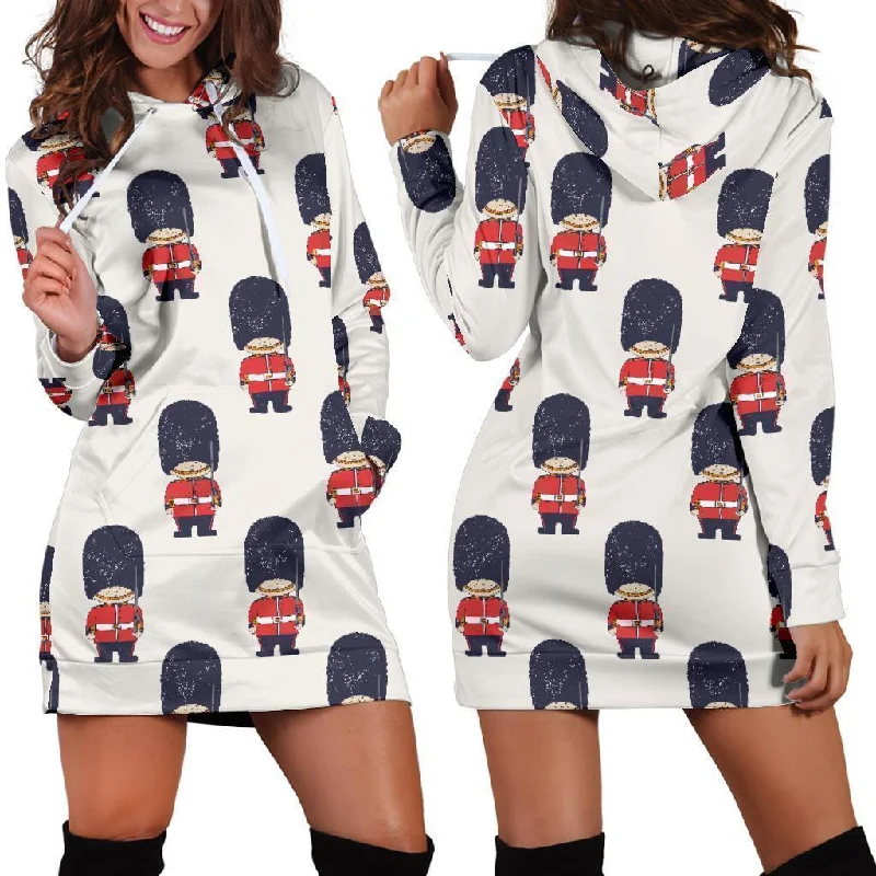 British Army Pattern Print Women Hoodie Dress Hoodie with Pattern Geometric Abstract British Army Pattern Print Women Hoodie Dress Hoodie with Pattern Geometric Abstract