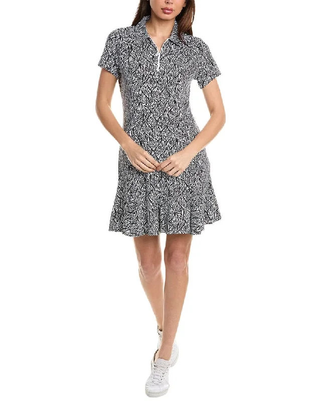IBKUL Short Sleeve Godet Dress Tunics Cozy soft