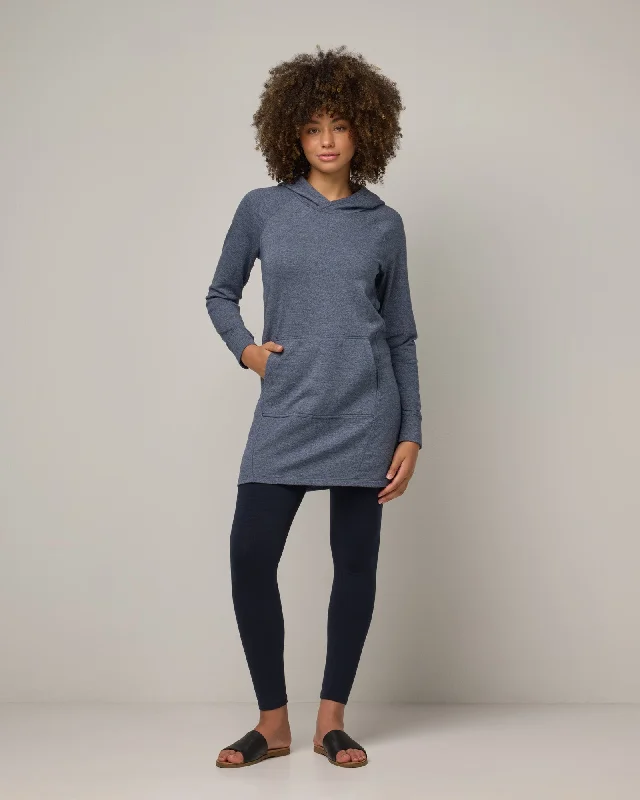 Everett Hoodie Tunic Hoodie with Monochrome Minimalist Simple
