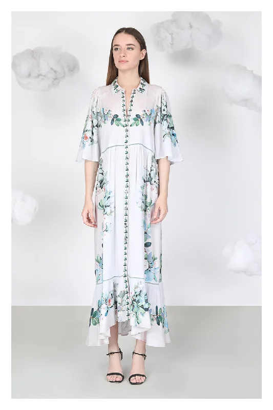 Cataleya Shirt Dress Tunics Silk luxurious