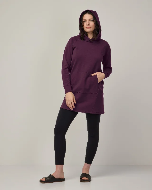 Everett Hoodie Tunic Hoodie with Neon Bright Vibrant