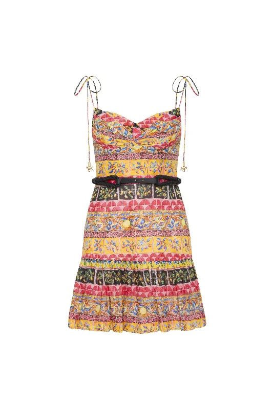 Alessia Bustier Mini Dress Stylish Sweetheart Mini Dress