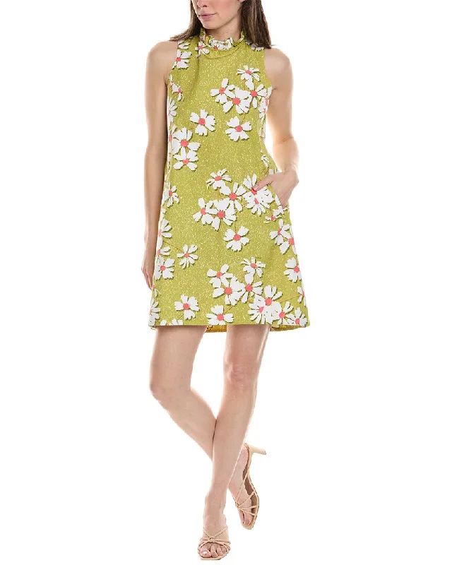 tyler böe Stella Linen-Blend Shift Dress Tunics Sale discount