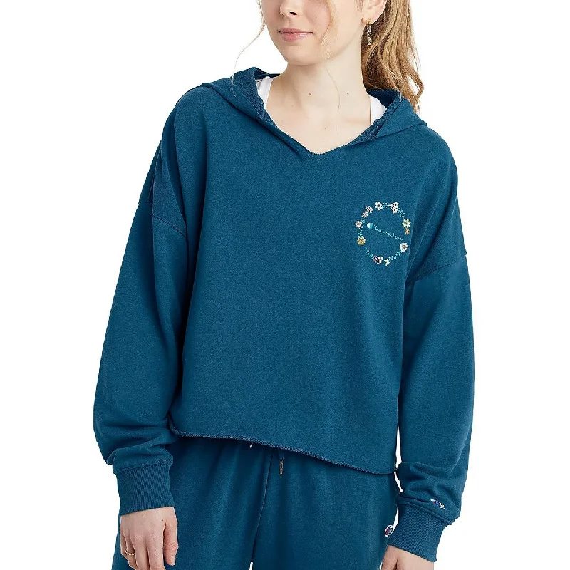 Champion Womens Comfy Cozy Hoodie Hoodie with Drawstring Waist Adjustable Fitted