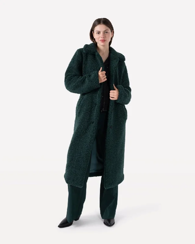 Moussy coat Front Pockets Side Pockets Patch Pockets