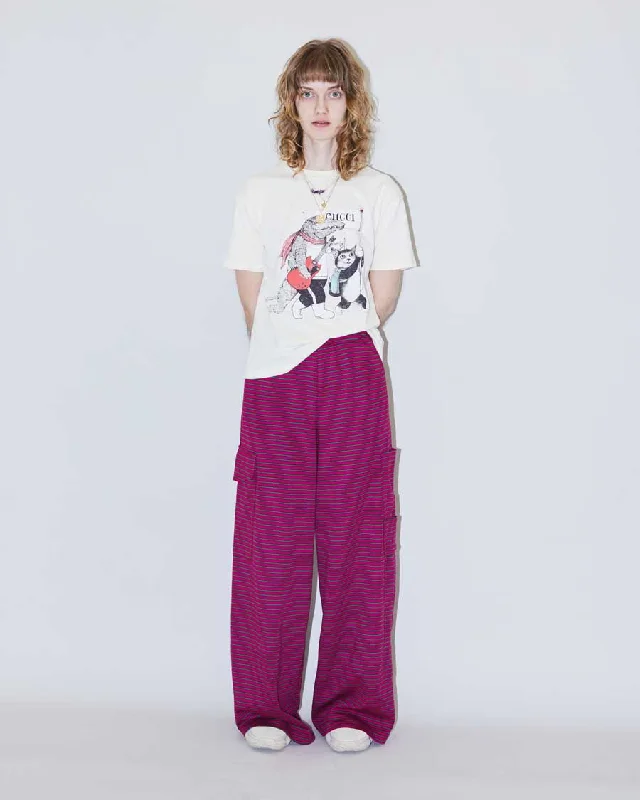 Rokit Originals Charlie Cargo Trouser - XS Trousers Print Floral