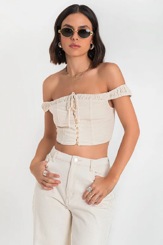 Crop top de lino hombros descubiertos Faux Fur Fabric Real Fur Fabric Shearling Fabric Crop top de lino hombros descubiertos Faux Fur Fabric Real Fur Fabric Shearling Fabric