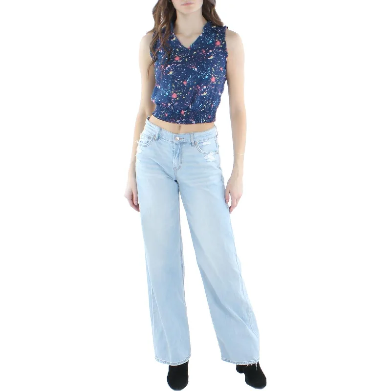 Aqua Girls Chiffon Pullover Top Boyleg Sleeve Pullover