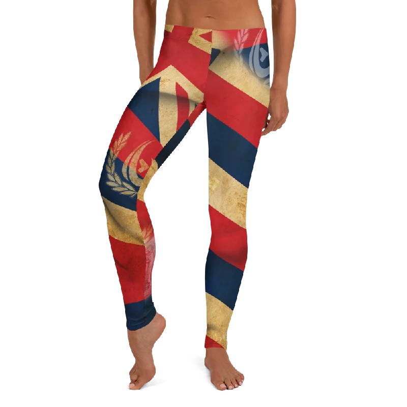 Flag Days Hawaii Leggings Fashionable Quick-Dry Leggings
