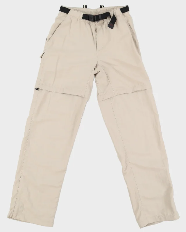 00s The North Face Beige Cargo Trousers - W30 L34 Trousers Exclusive Limited