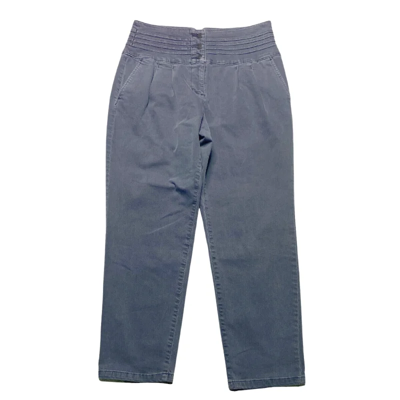 RYEGRASS -  High Waist Ankle Trouser Trousers Tapered Slim Fit