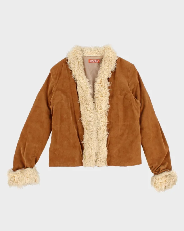 Vintage Penny Lane Coat - M Turtleneck Jacket Crew Neck Jacket V-Neck Jacket