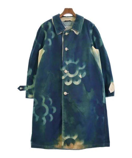 Maison Margiela Soutien collar coats Chenille Brocade Lace