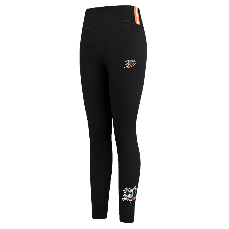 LEGGINGS NHL ANAHEIM DUCKS CLASSIC CHENILLE PARA MUJER Elegant Velvet Leggings
