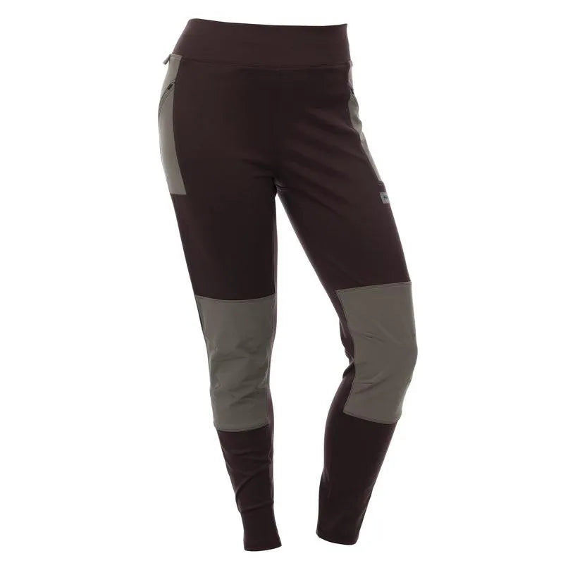 Foraging Leggings - Umber Cozy Textured Workout Leggings