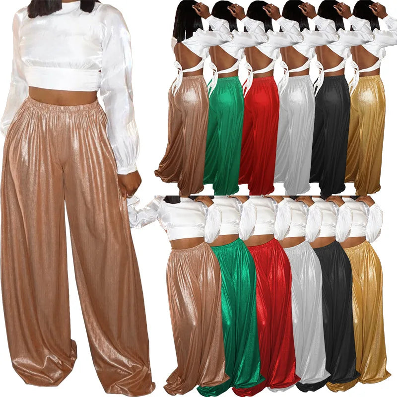 Women boutique clothes women's wide leg pants fashion flare pants ladies trousers&pants for plus size women Trousers Timeless Classic Women boutique clothes women's wide leg pants fashion flare pants ladies trousers&pants for plus size women Trousers Timeless Classic
