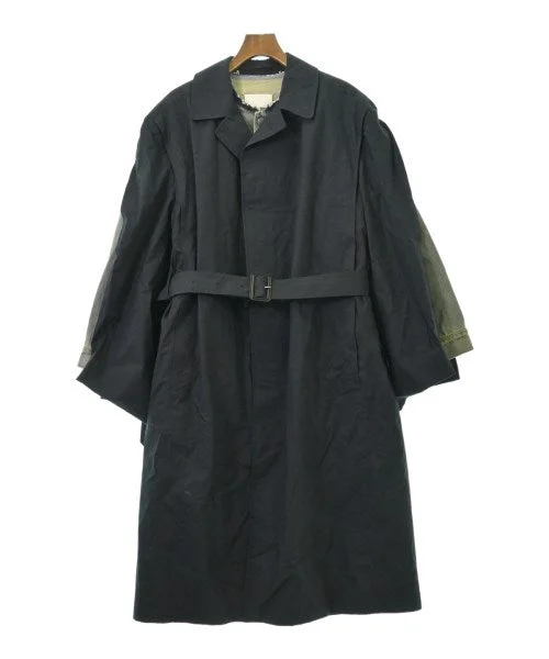 Maison Margiela Soutien collar coats Buttoned Zippered Snapped