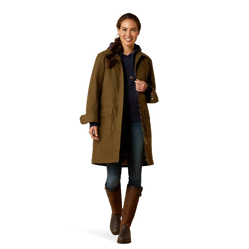 Cloverfield Coat Cotton Linen Terry