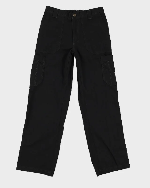 Carhartt Women's Black Cargo Trousers - XS Trousers Office Stylish