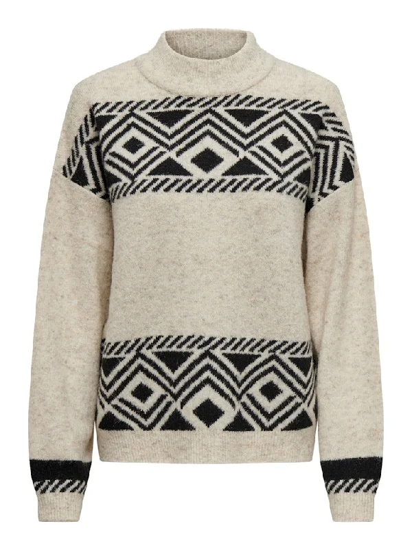 Only Victoria - Strikket pullover Batwing Sleeve Top