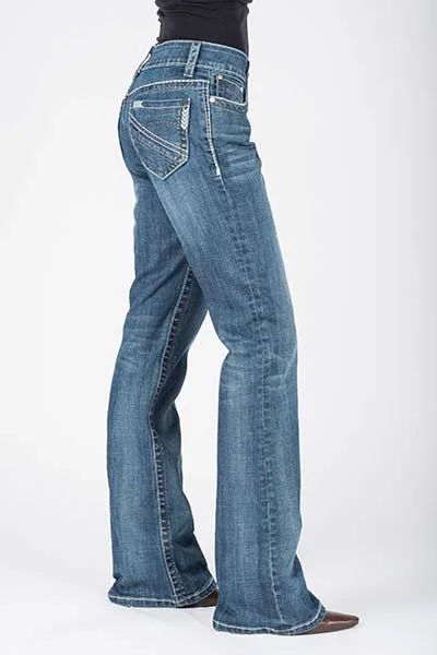 Stetson Mid Rise Trouser Ladies' Jean Trousers Modern Contemporary