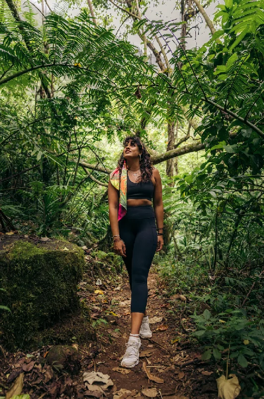 Capri Legging with Pockets by Seaav Comfortable Bootcut Workout Leggings