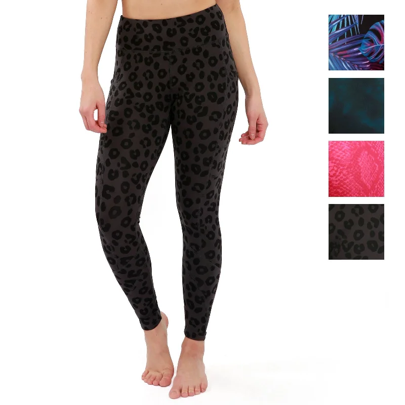 2 Colors - Fitkicks Crossover Leggings - Electric Jungle Collection Stylish Compression Fit Leggings 2 Colors - Fitkicks Crossover Leggings - Electric Jungle Collection Stylish Compression Fit Leggings