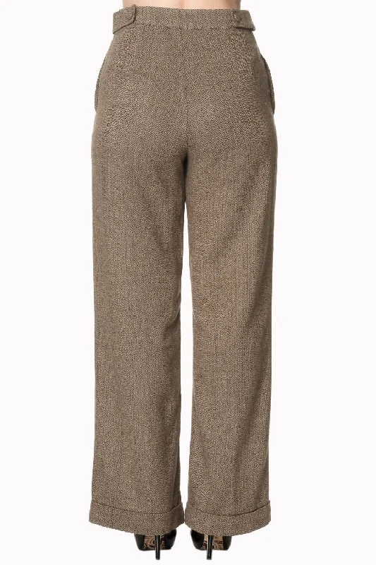 LADY LUCK WIDE LEG TROUSER Trousers Winter Warm