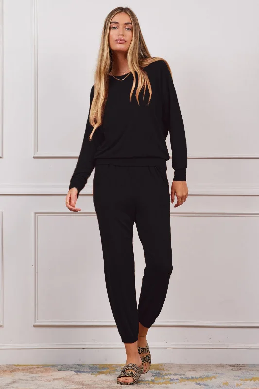 Dolman Sleeve Comfy Pullover Slouchy Comfort Pullover