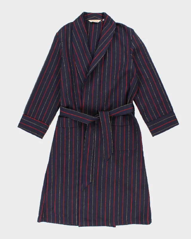 Karen Millen Wool Blend Coat - M Hook-and-Loop Buckled Tied