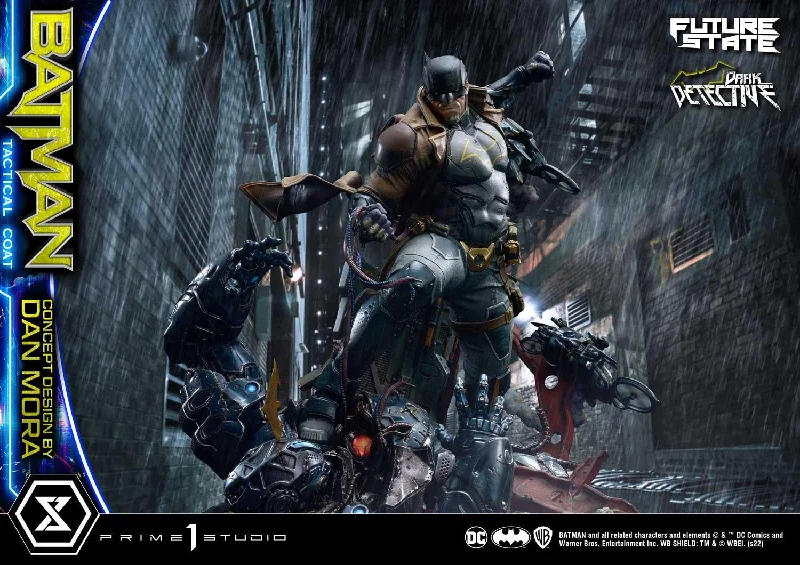 DC Future State: Batman Dark Detective Tactical Coat DX Bonus Turtleneck Wrap Cape