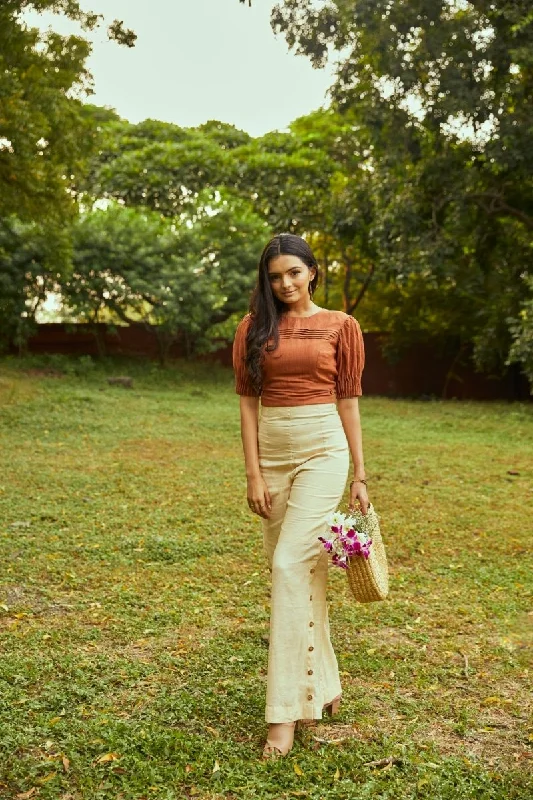 Nutmeg Breezy Trousers | Hemp Bamboo Trouser Trousers Leisure Comfortable